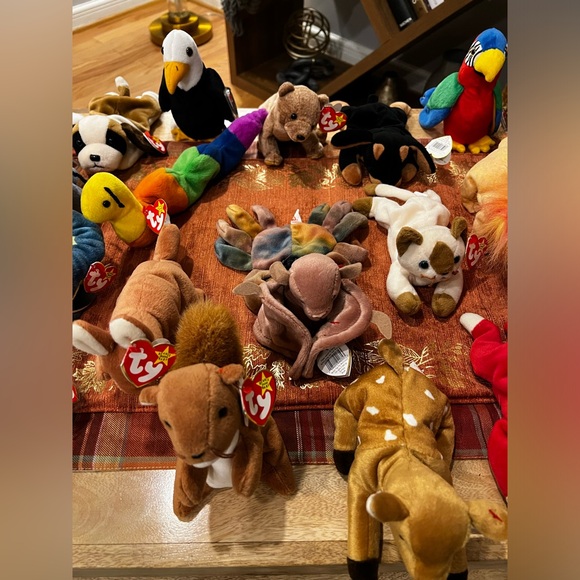 40 new Beanie Babies (36 with tags att, 3 with tags incl, 1 miss tag) - Picture 3 of 10